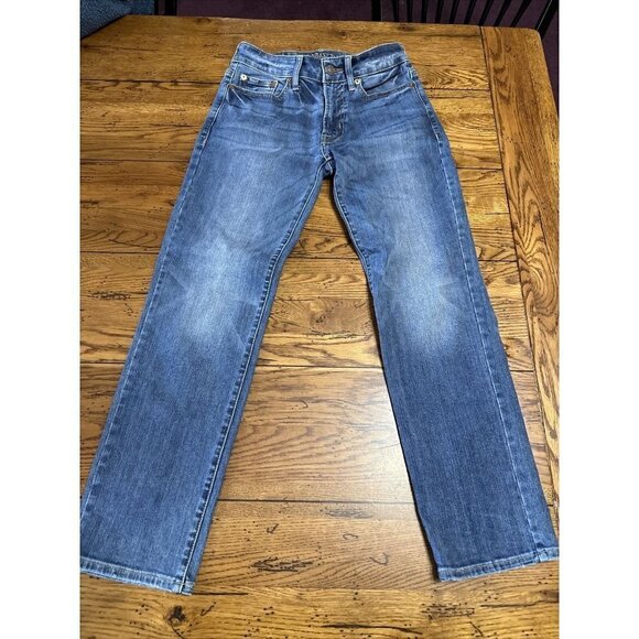American Eagle Outfitters 360 Extreme Flex Womens Jeans 24x28 Slim Straight J75 - Picture 1 of 9